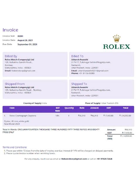 bill of sale for rolex watch free pdf|pre owned rolex without paper.